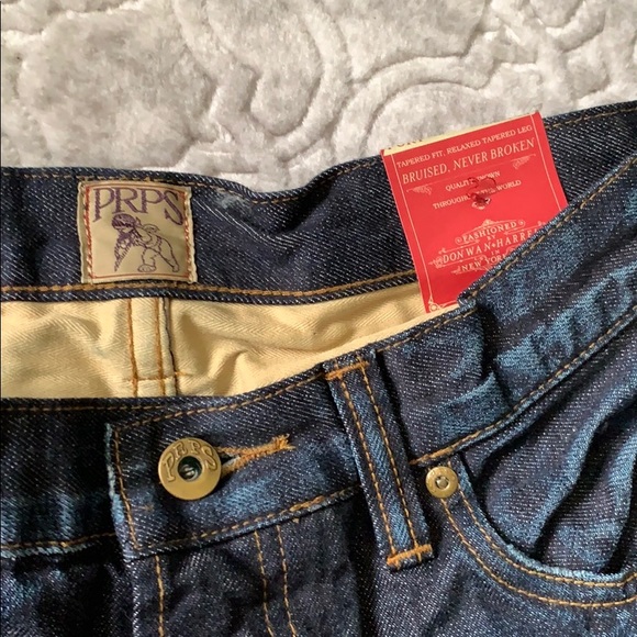 PRPS Goods & Co.Fury Tapered Leg Jean in Six Month - Picture 6 of 7